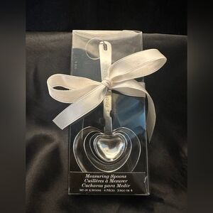 Heart Shape Measuring Spoons Love, Patience, Kindness, Laughter Kitchen Gift